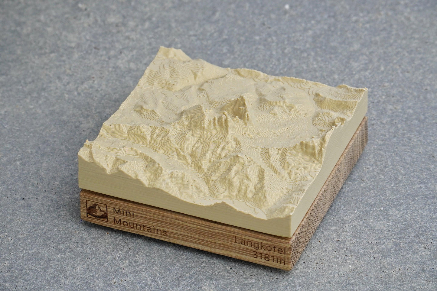 Miniaturmodell: Langkofel