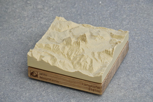 Miniaturmodell: Langkofel