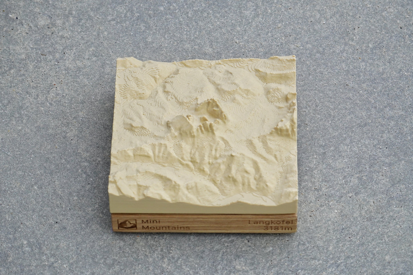Miniaturmodell: Langkofel