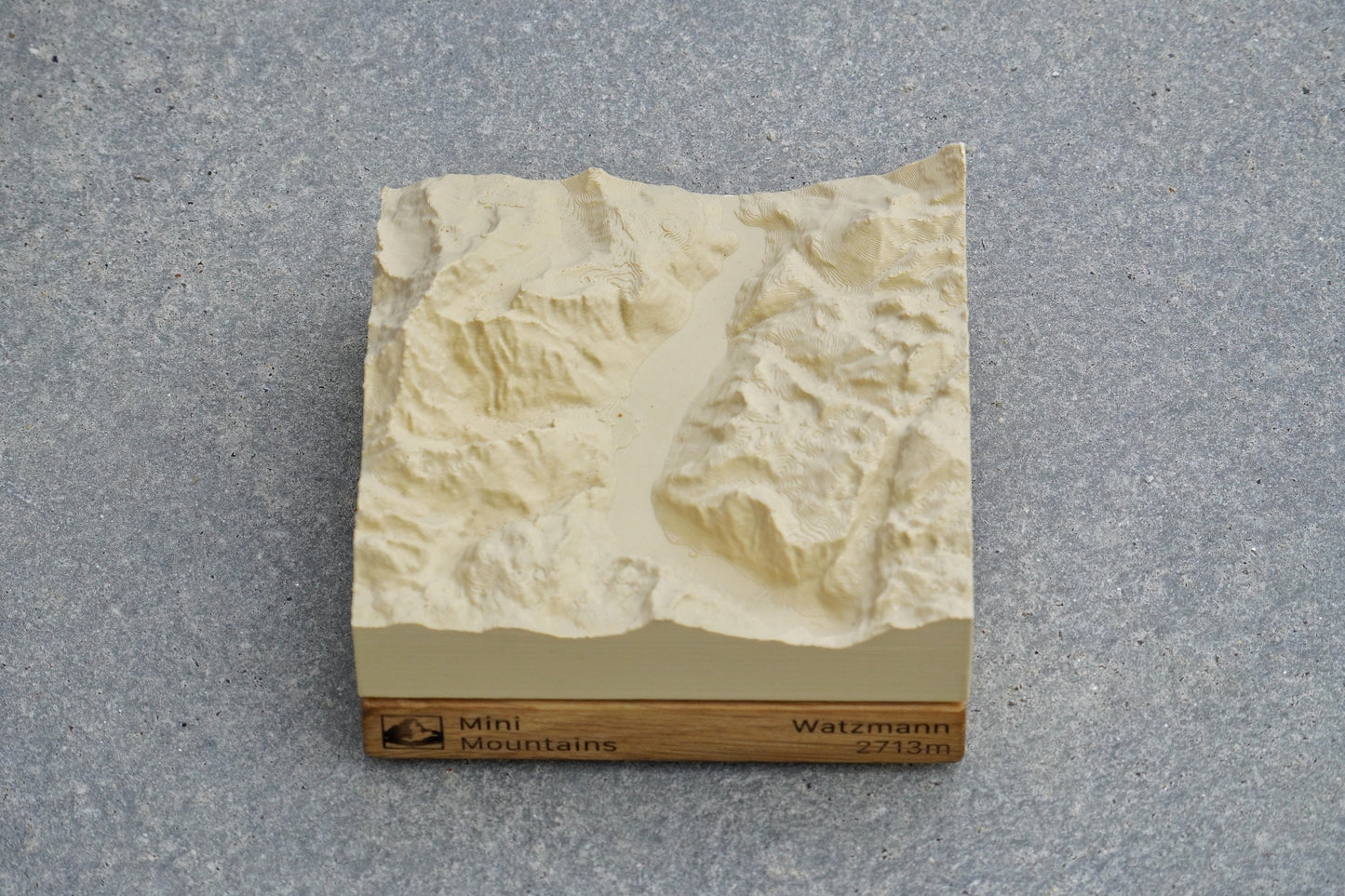 Miniaturmodell: Watzmann